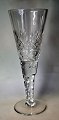 Glas pokal med 
slibninger og 
luftbobler, ca. 
1920, Danmark