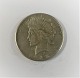 USA sølv $1. 
Peace dollar.  
1925. Diameter 
38 mm