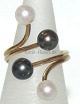 Unik perle 
Guldring, 14 
Karat
Stemplet 585
Ring 
størrelse: 53, 
16,87 mm
Flot og ...