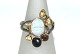 Designers Favorites ring, Sterling sølv 245Sort Rhodium og 18 karat guld belægningRing ...