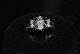 9 Karat Gold ring with Diamonds and Sapphire
Size: 57