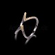 Designers 
Favorites ring, 
Sterling sølv
Sort Rhodium 
og 18 karat 
guld belægning
Sten:
27 x ...