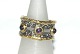 Designers Favorites ring, Sterling sølv 237Sort Rhodium og 18 karat guld belægningStørrelse ...