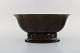 Just Andersen. Large impressive jardiniers / herbal pot in disko metal. 1930