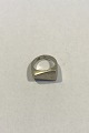 Georg Jensen 
Sterling Sølv 
Ring No 141 
Satin Finish 
Ring Str 55 
Vægt 11.6 gr