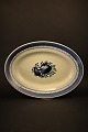 Royal 
Copenhagen - 
Aluminum 
Tranquebar 
faience oval 
dish. 28x20cm.
Decoration 
number: ...