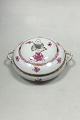 Herend Hungary Apponyi Purple Lidded Dish No 84