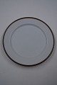 Brown Domino Danish porcelain, luncheon plates 
21cm