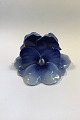 Bing & Grøndahl 
Art Nouveau 
Porcelain Place 
Card Holder  
Pansy Measures 
H 5 cm(2 in) 
Diam 9 cm(3 ...
