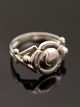 Georg Jensen 
vintage ring 
størrelse 54  
stemplet før 
1945  GJ 925 
sterling 
Denmark # 12. 
Nr. 418503