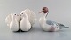 Lladro, 
Spanien. To 
porcelænsfigurer.
 To duer og 
mandarinand. 
1980/90'erne.
Største måler: 
20,5 ...