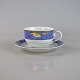 Tekop med 
underkop i 
porcelæn fra 
stellet Lyseblå 
magnolia nr. 
081 og 073
Design af 
Flemming ...