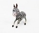 Gammel legetøj 
i form af en 
zebra af metal 
lavet i Kina 
fra 1950erne. 
Varen er i flot 
brugt ...