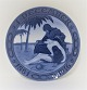 Royal 
Copenhagen. 
Mindeplatte 
#165. Odd 
Fellow. Den 
barmhjertige 
samaritan 1916. 
Diameter 20,5 
cm.