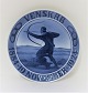 Royal 
Copenhagen. 
Mindeplatte 
#229. Odd 
Fellow platte. 
Bueskytte. 
1924. Diameter 
23 cm.