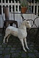 Swedish 1800 
century horse 
in wood old 
scraped 
original ...