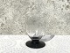 Holmegaard, 
Taasinge, Soda, 
Black foot 
glass with 
grape clusters, 
9.5 cm high, 
6.5 cm in ...