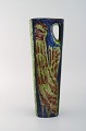 Michael 
Andersen, 
Denmark. Large 
jug in glazed 
ceramics with 
birds. 
Beautiful 
crackled glaze. 
...