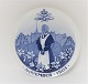 Royal 
Copenhagen. 
Lille 
Mindeplatte 
#57. 
Diakonissestiftelsen.
 Diameter 20 
cm. Produceret 
1905. ...