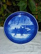 Kongelig 
porcelæn, Kgl. 
juleplatter. 
Royal 
Copenhagen 
juleplatte, 
Vinterfugle fra 
1987. 1. ...