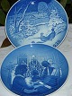 Bing & Grondahl 
porcelain, 
Christmas plate 
from 1970. 
Pheasants in 
the snow at 
Christmas. And 
...