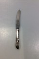 Evald Nielsen 
No. 16 
Frokostkniv i 
Sølv og stål. 
21,3 cm L