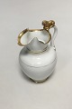 Bing & Grondahl 
Lion Chocolate 
Ewer, gold 
painted, 
without lid. 
Stamped B & G 
in under glaze 
...