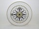 Royal 
Copenhagen 
Danish Compass 
plate from 
1975.
Factory first.
Diameter 20.2 
...