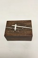 Teak box with 
inlaid silver 
by Anton 
Michaelsen.. 
Hare foot print 
at the fence. 
Inlaid and ...