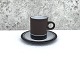 Lancaster 
Vitramic 
Hornsean 
England 1978, 
Contrast, Kaffe 
sæt, 7,5cm høj, 
6,5cm i 
diameter *Pæn 
...