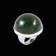 Georg Jensen. 
Ring i 
sterlingsølv 
med Jaspis #90C 
- Nanna Ditzel.
Tegnet af 
Nanna Ditzel 
1923 - ...
