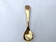 Georg Jensen, 
Års ske, 1976, 
Forgyldt 
Sterlingssølv, 
Æblerose, 15cm 
lang *Pæn brugt 
stand*