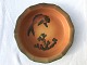 P. Ipsens enke, 
Terracotta, 
Frugtfad med 
fisk, 27cm i 
diameter, 4cm 
høj, Nr. 139 
Design Axel ...