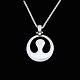 Georg Jensen 
Vedhæng i 
sterling sølv 
#134
Tegnet og 
udført hos 
Georg Jensen, 
Danmark.
Stemplet ...