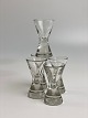 Timeglasformede 
frimurerglas, 9 
centimeter 
høje. Massiv 
fod
Lager:
2 stk. i 
perfekt stand 
...