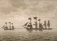 Chr. Benjamin 
Olsen maleri. 
Christian 
Benjamin Olsen; 
Svenske 
skoleskibe ved 
Snekkersten, 
...