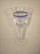 Blå Klokke 
Rødvinsglas
H: 20 cm