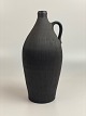 Large beautiful 
brown-black 
bottle vase 
from Dagnæs 
Keramik in the 
middle of the 
20th century. 
...
