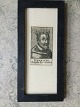 Kobberstik - 
Portræt af Kong 
Henry af 
Portugal 
(1512-80).