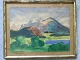 Palle Kierulf 
(1917-87):
Norsk 
fjeldlandskab  
Eidsbygda, 
Romsdalen 1948.
Akvarel på ...