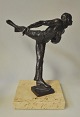 Kelsey, Sterett - Gitting (1941) USA: Skøjteløber, Bronze. Signeret: Kelsey 76. Højde.: 21,5 cm. ...