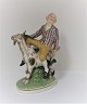 Royal Copenhagen. Porcelænsfigur. Klods Hans. Model 1228. Højde 18 cm. (1 
sortering)