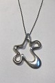 Georg Jensen Sterling Silver Necklace with Pendant No 429B