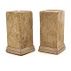A pair of 
original 
decorated 
pedestals. 
Sweden circa 
...