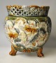 Majolica 
urtepotte 1880 
- 1900. 
Tyskland.
