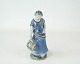 Stoneware figure with light blue glaze by L. Hjort.
5000m2 showroom.