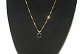 Elegant 
Necklace with 
black onyx 8 
carat gold
Stamped JAs 
333
Length 42 cm
The chain is 
...