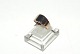 Elegant  
Herrering med 
sort onyx  i 8 
karat guld
Stemplet 333
Str 60
Tjekket af 
guldsmed og ...