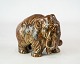 Royal Copenhagen stoneware figure in the shape of an elephant, by Knud Kyhn, in 
great vintage condition.
5000m2 showroom