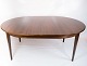 Spisebord i 
palisander, 
model 55, 
designet af 
Omann Junior 
fra 1960erne. 
Bordet er med 
tre ...